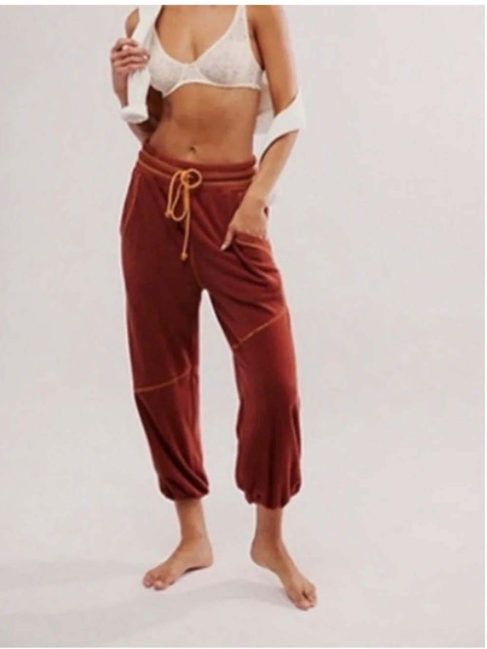 Intimately by Free People Gimme More Jogger in Arabian Spice Combo - Picture 2 of 16